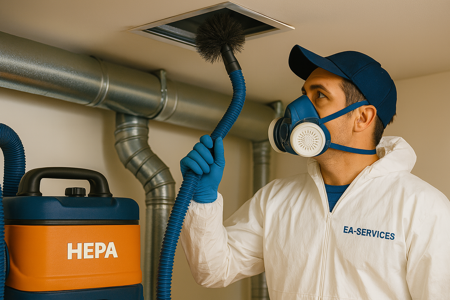 Professional air duct cleaning service in Oracle